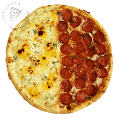 Піца пепероні/сирна 38 см.
