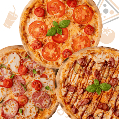 Супер м'ясо + Маргарита + Баварська