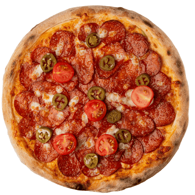 Піца пепероні 25см.